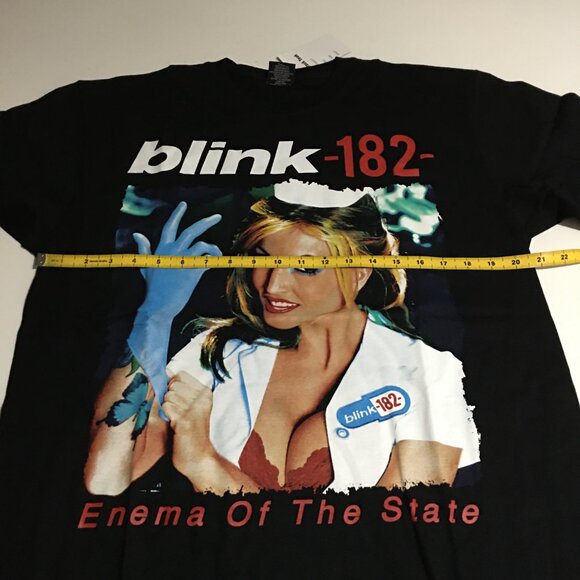 Blink 182 Enema of the State T-Shirt Black Large Rock Yeah - Picture 4 of 5